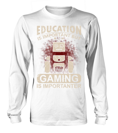 Game is more important than Education Women's Long Sleeve