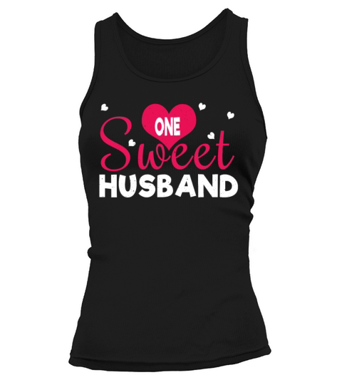 One Sweet Husband Heart Valentines Day Tank top Woman
