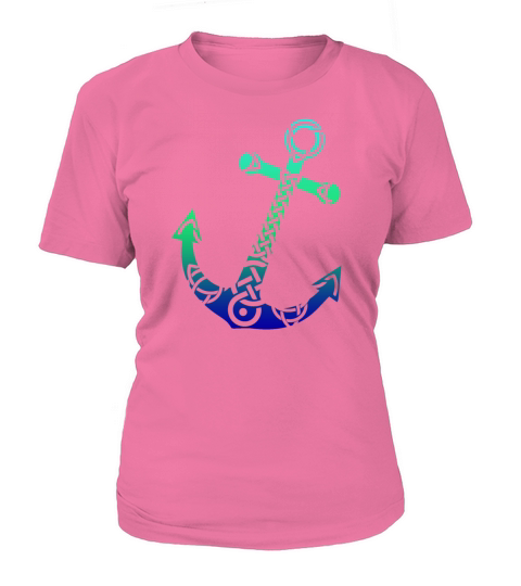 Celtic Symbol Anchor Tribal Tattoo Gift Idea Women's T-Shirt