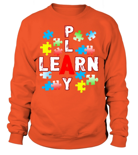 JIGSAW PUZZLE LEARN AND PLAY SHIRT Women's Sweatshirt