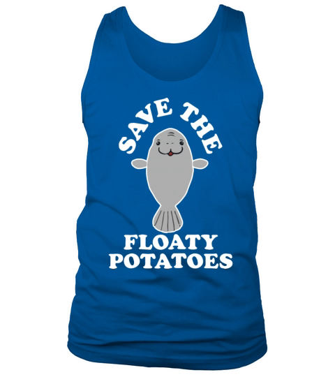 Save The Floaty Potatoes Shirt Chubby Unicorns Rhi Men's Tank Top