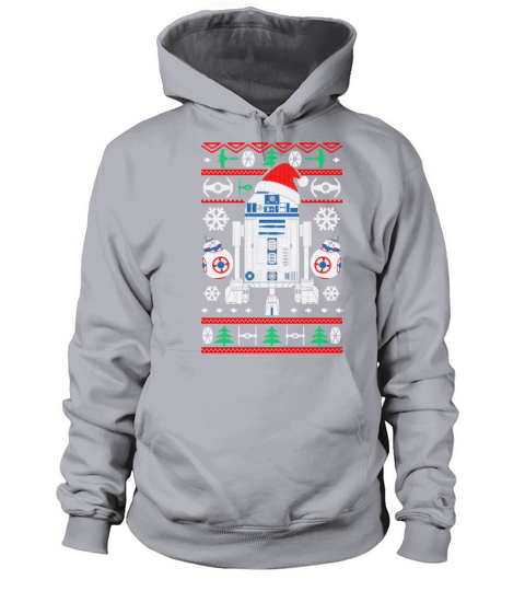 Droids Christmas Women's Hoodie