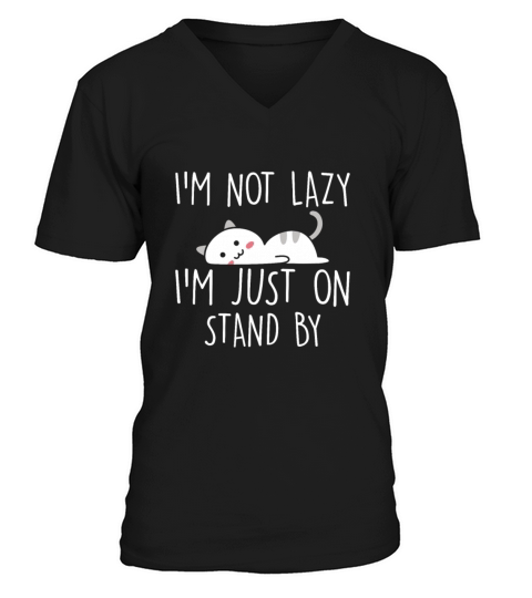 Lazy Day Men's V-Neck T-shirt