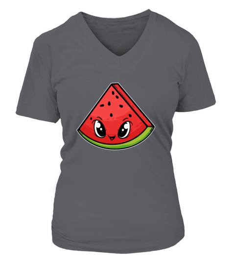 Watermelone Cute Watermelon And Fruit Lover Gift Women's V-Neck T-shirt