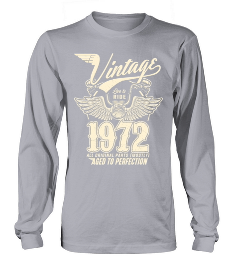 Vintage 1972 - 50 years old - 50th birthday gift Women's Long Sleeve