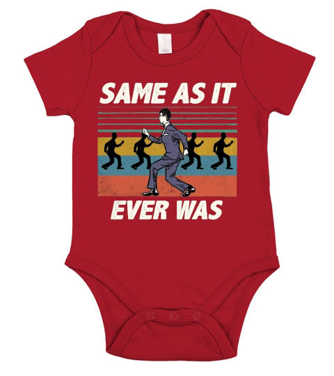 Same as it ever was vintage shirt Short Sleeve Baby One-Piece