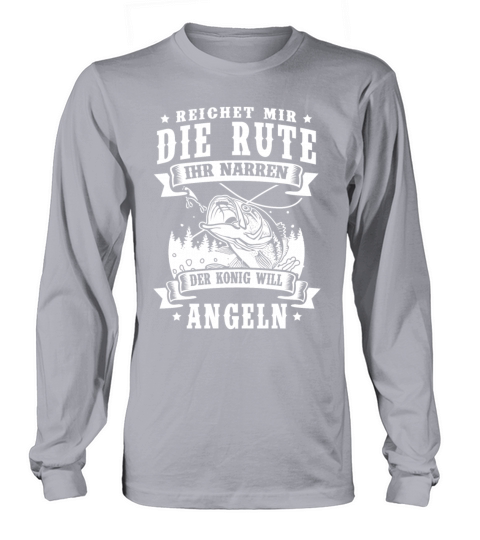 Angel Rod King Funny Sarcasm Men's Long Sleeve