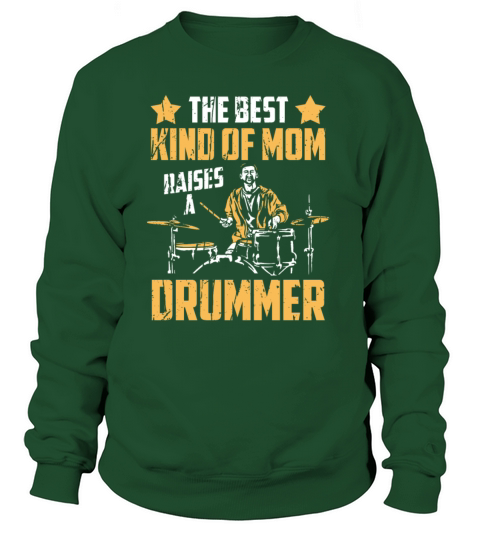 Mom Of Drummer Drum Musician Drummer Women's Sweatshirt