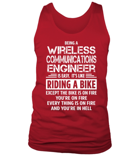 Wireless Communications Engineer Men's Tank Top