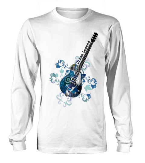 Urban legend Grunge Guitar Large Gif Transparent B Women's Long Sleeve