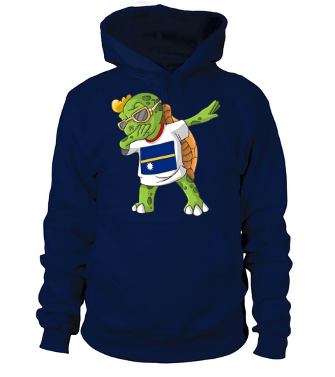 Nauru Dabbing Turtle Women's Hoodie
