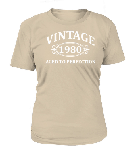 Vintage 1980 Aged To Perfection T Shirt Women's T-Shirt