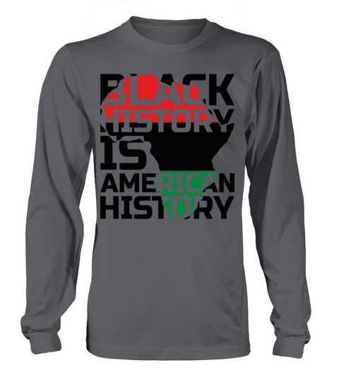 Black history is american history Men's Long Sleeve