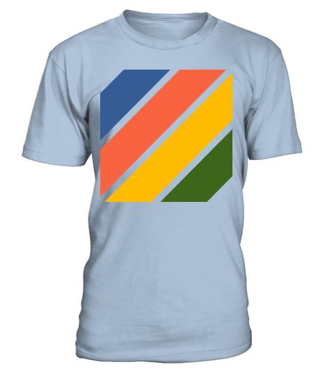 Oblique Rectangles pattern Men's T-Shirt