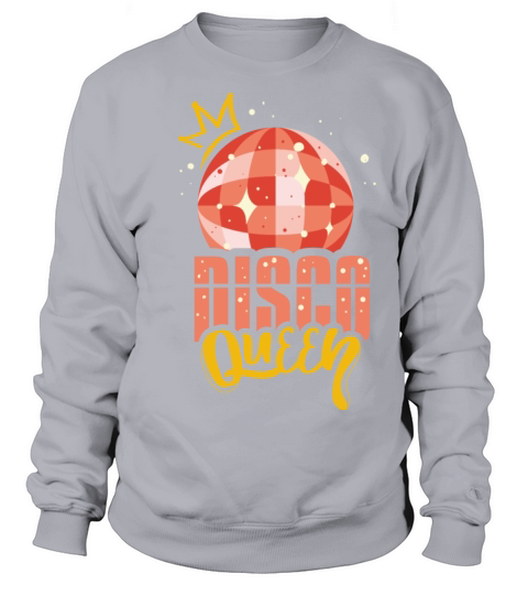 Disco Queen 1970s I Vintage 70s Dance Party Men's Sweatshirt