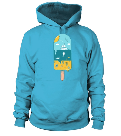 Beach Ice cream Women's Hoodie