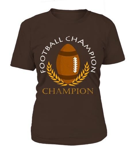 Football Champion Cool Footballer Statement Gift Women's T-Shirt