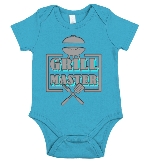 Grill Master BBQ Griller Hobby gift idea Short Sleeve Baby One-Piece