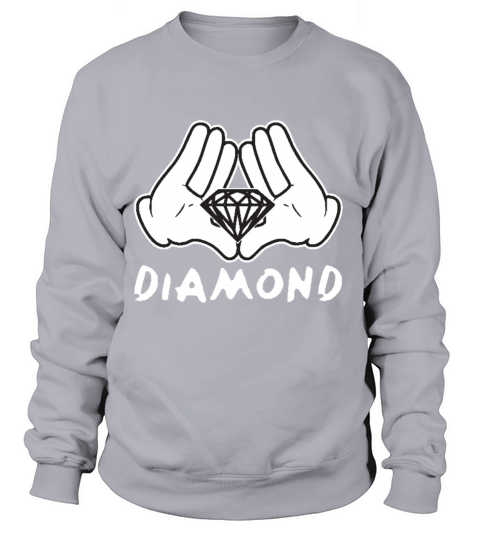 Cartoon Hands Diamond most dope illuminati diamond Women's Sweatshirt