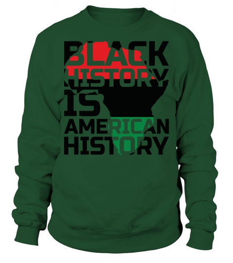 Black history is american history Men's Sweatshirt