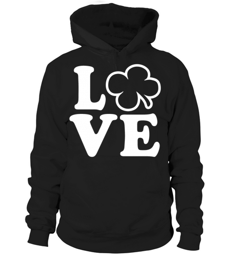 Love Clover Shamrock Hoodie Unisex