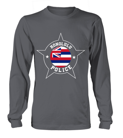homolulu police hawaii police patriotic Men's Long Sleeve