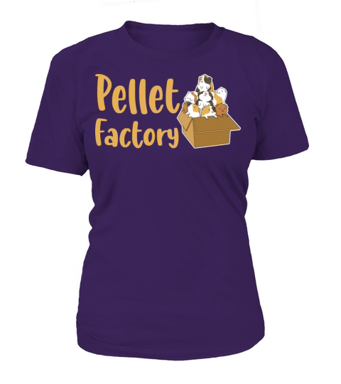 Pellet Factory Quote for a Guinea Pig Nerd Women's T-Shirt
