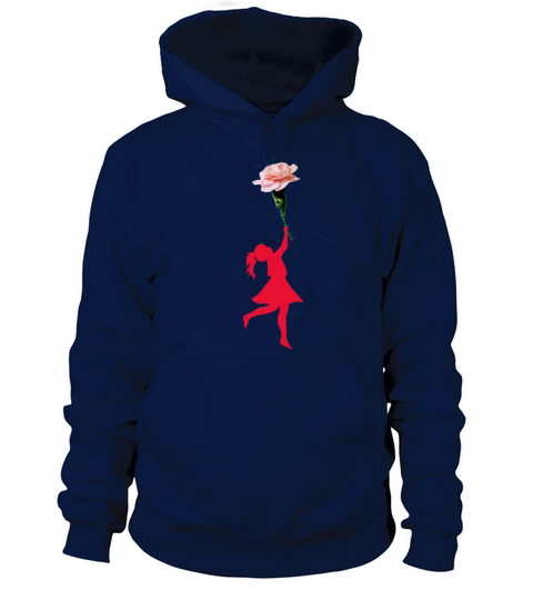 Coronation Flower Girl Banksy Women's Hoodie