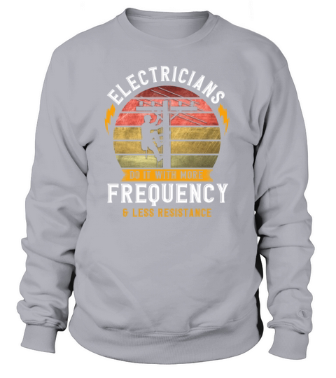 Professional Electrician Electricial Worker Women's Sweatshirt