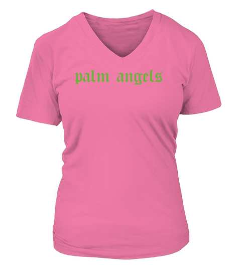 PALM ANGELS Women's V-Neck T-shirt