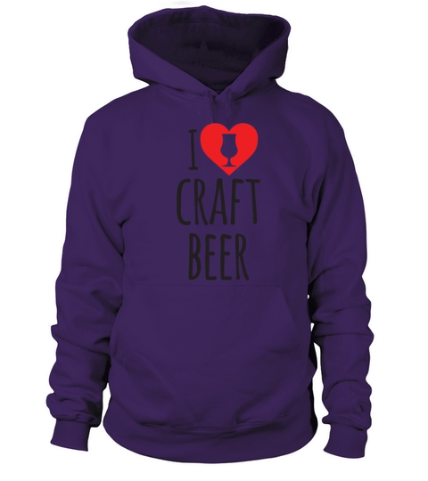 I Love Craft Beer Women's Hoodie