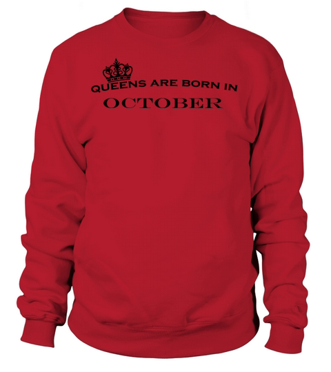 queens are born in october Women's Sweatshirt