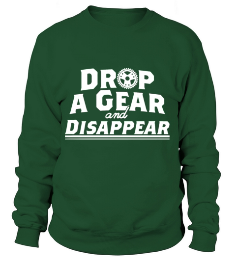 Drop A Gear and Disapear Racing Car Hot Rod Muscle Women's Sweatshirt