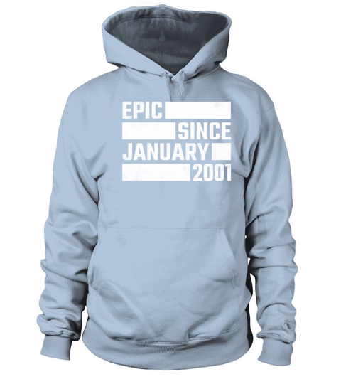 20th birthday present january vintage 2001 20 Women's Hoodie