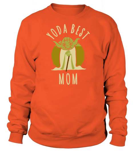 Star Wars Yoda Best Mom Cartoon Yoda Women's Sweatshirt
