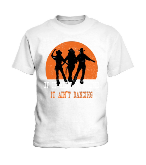 If It Aint In A Line Line Dance Kids T-Shirt