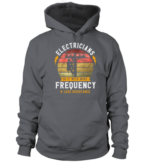 Professional Electrician Electricial Worker Women's Hoodie