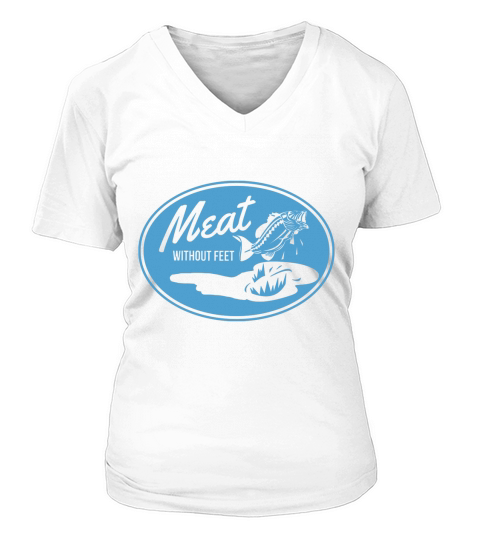 Fishing - Fish V-neck T-Shirt Woman