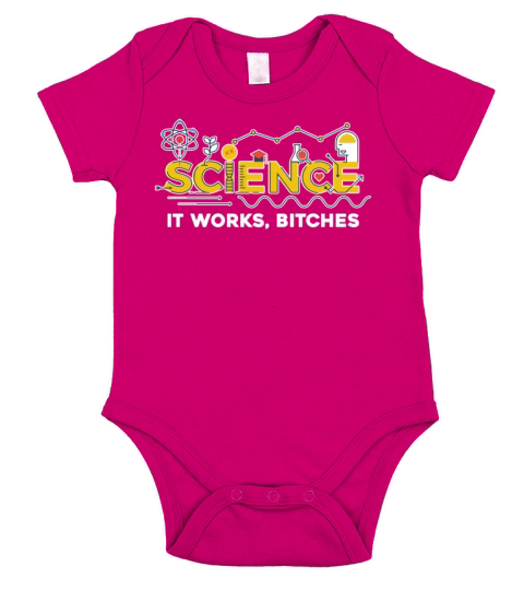 Science It Works Shirt Short Sleeve Baby One-Piece