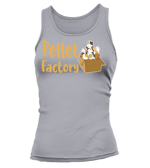 Pellet Factory Quote for a Guinea Pig Nerd Women's Tank Top