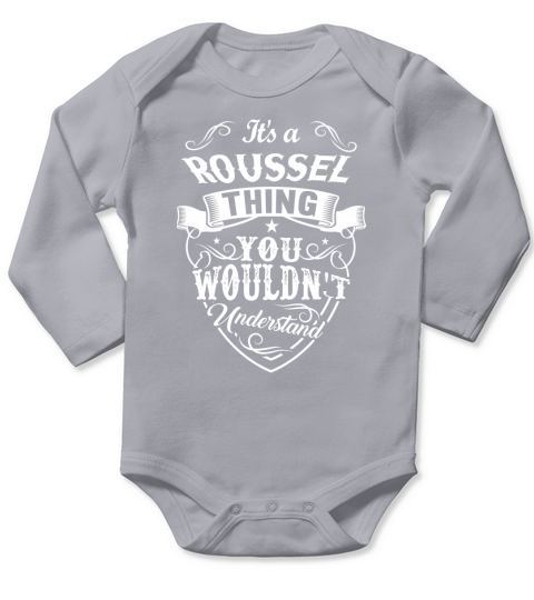 BNS93391-ROUSSEL THING HEAD Long Sleeve Baby One-Piece