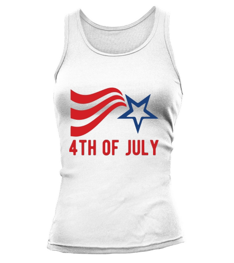 4th of July design Tank top Woman