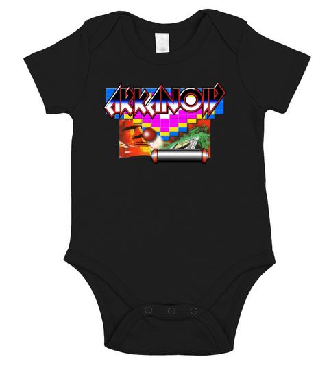 Arkanoid Retro Game Short Sleeve Baby One-Piece