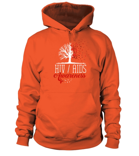 HIV AIDS Awareness Month Butterfly Tree Autoimmune Women's Hoodie