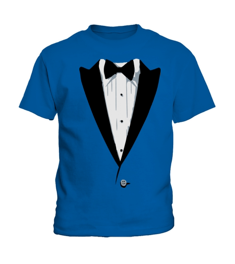 Custom Color Tuxedo Tshirt Kids T-Shirt