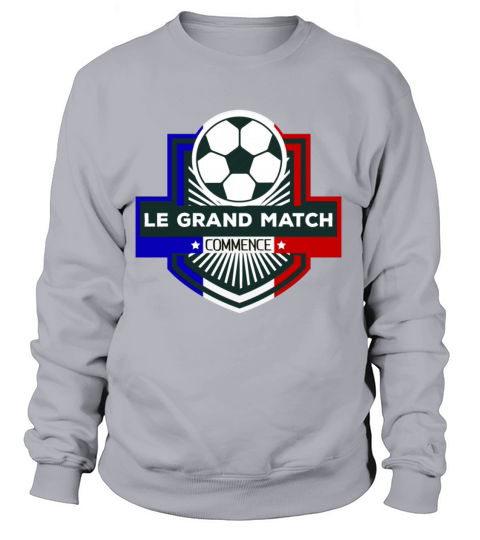 Frankreich the big game begins Women's Sweatshirt