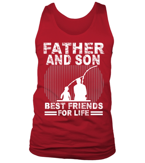 fishing father and son best friends for life Fish Men's Tank Top