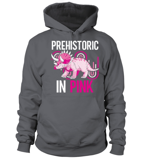 Prehistoric In Pink Dinosaur Future Paleontologist Women's Hoodie