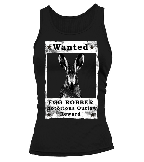 Easter Rabbit wanted mugshot Present for Easter Tank top Woman