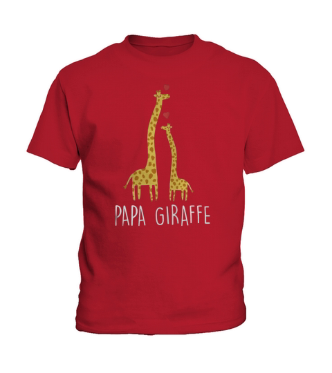 Mens Good Dad Gifts - Papa Giraffe Cute Fathers Day T shirt Kids T-Shirt